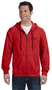ST. MARTIN DE PORRES SPIRITWEAR - GILDAN COTTON ZIPPED HOODIE - ADULT