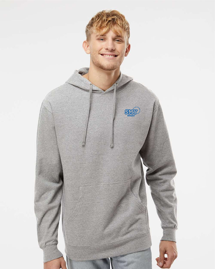 SMY STAFFWEAR - INDEPENDENT TRADING CO MIDWEIGHT HOODIE - MENS