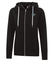 SMY STAFFWEAR - ATC CORE FULL ZIPPED LADIES HOODIE