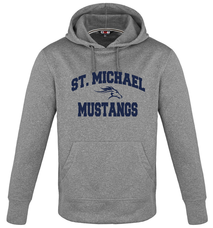 ST MICHAEL HIGH SCHOOL SPIRITWEAR - YOUTH & ADULT - PALM AIRE MOSITURE WICKING HOODIE - PRINT