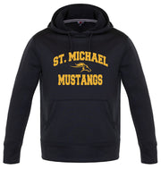 ST MICHAEL HIGH SCHOOL SPIRITWEAR - PRINT - PALM AIRE MOSITURE WICKING HOODIE - YOUTH