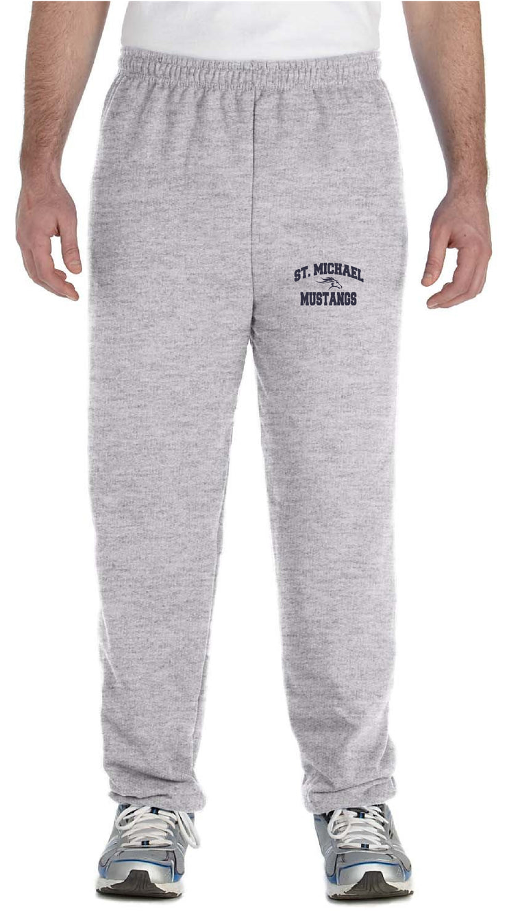 ST MICHAEL HIGH SCHOOL SPIRITWEAR - GILDAN COTTON SWEATPANT - ADULT