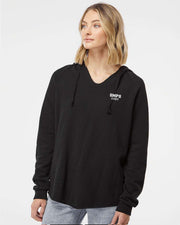 SOUTH MARCH STAFFWEAR - LADIES INDEPENDENT TRADING CO. CALIFORNIA WAVE HOODIE