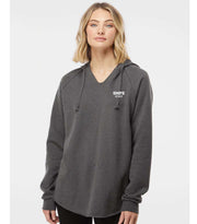 SOUTH MARCH STAFFWEAR - LADIES INDEPENDENT TRADING CO. CALIFORNIA WAVE HOODIE