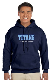SMT SPIRITWEAR - TITANS TWILL - GILDAN HEAVY BLEND COTTON HOODIE - ADULT