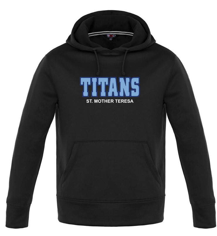 SMT SPIRITWEAR- TITANS- YOUTH PALM AIRE PERFORMANCE HOODIE-TWILL
