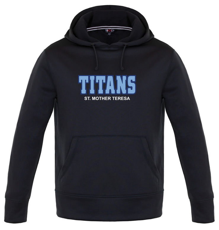 SMT SPIRITWEAR - TITANS - YOUTH PALM AIRE PERFORMANCE HOODIE-TWILL
