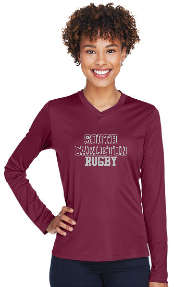 SOUTH CARLETON RUGBY - LADIES TEAM 365 PERFORMANCE LONGSLEEVE