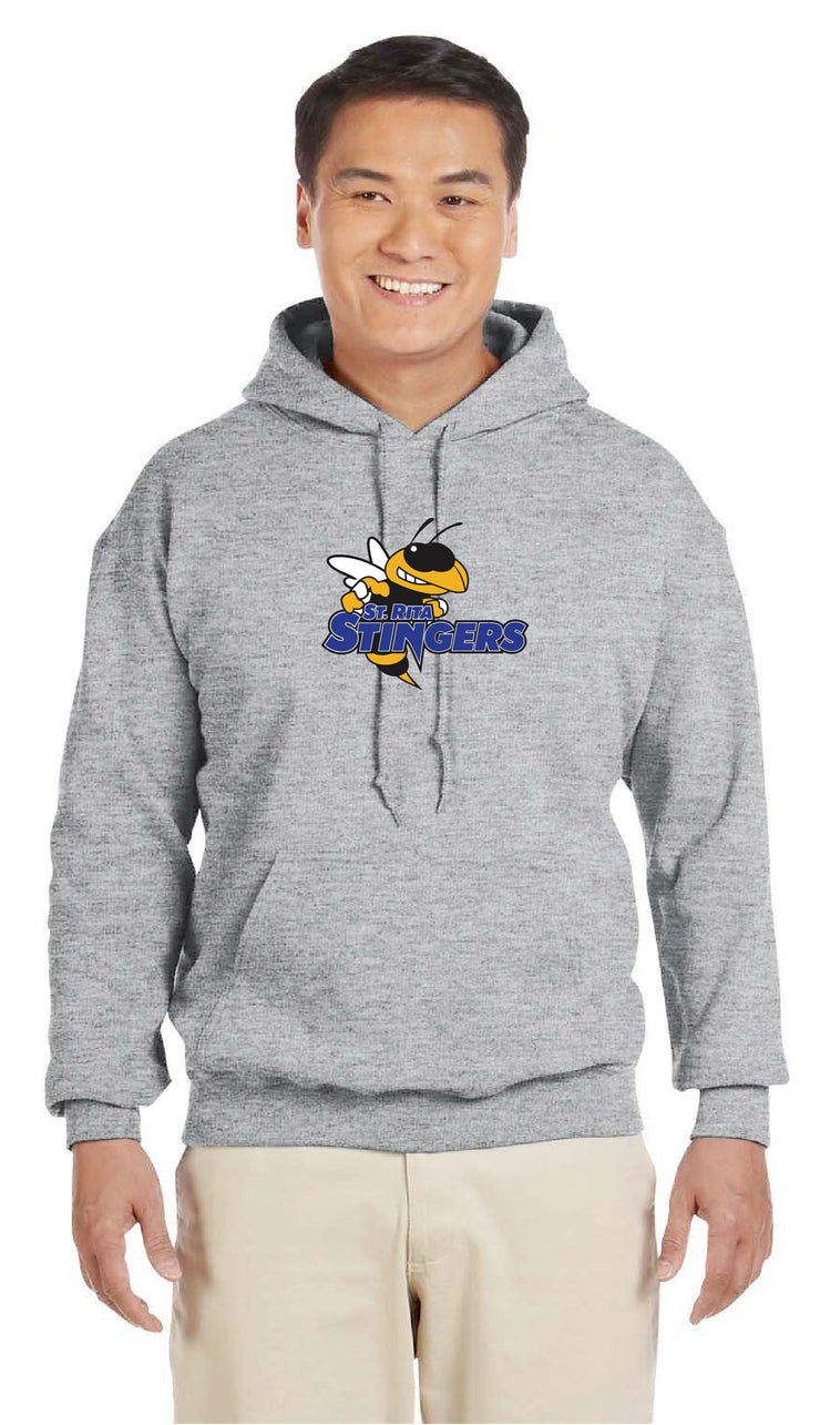 ST. RITA SCHOOL SPIRITWEAR - GILDAN COTTON HOODIE