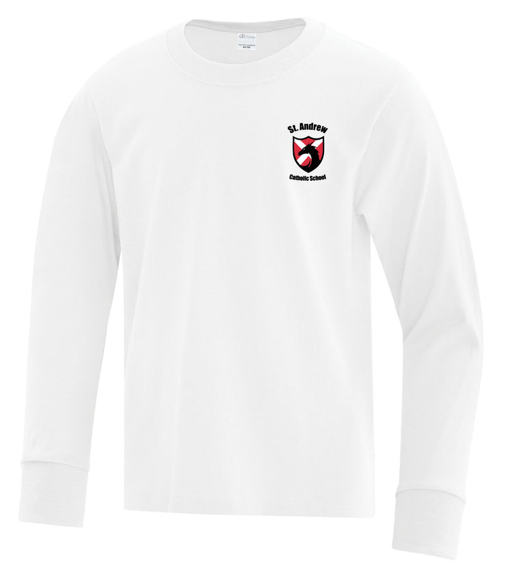 ST. ANDREW SPIRITWEAR - CREST - COTTON LONGSLEEVE