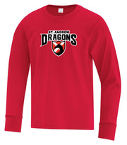 ST. ANDREW SPIRITWEAR - DRAGONS - YOUTH - COTTON LONGLSEEVE