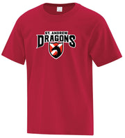 ST. ANDREW SPIRITWEAR - DRAGONS - YOUTH - ATC COTTON TEE