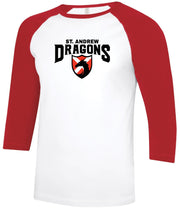 ST. ANDREW SPIRITWEAR - DRAGONS - ATC RINGSPUN BASEBALL TEE