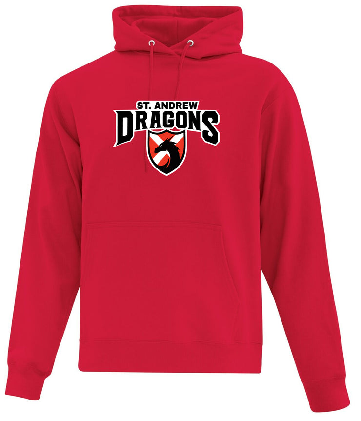 ST. ANDREW SPIRITWEAR - DRAGONS - ADULT - ATC COTTON HOODIE