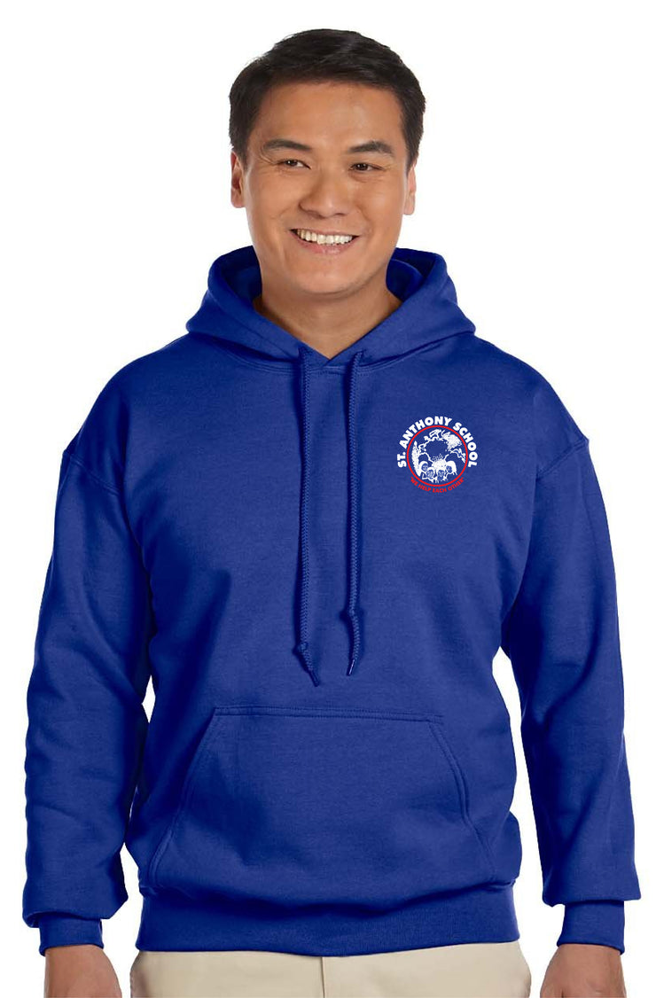 ST. ANTHONY STAFFWEAR - GILDAN COTTON HOODIE - ADULT