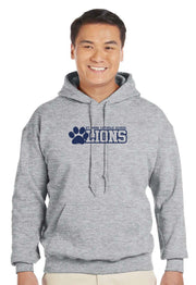 ST. ANNE SPIRITWEAR - LIONS - GILDAN COTTON HOODIE -  ADULT