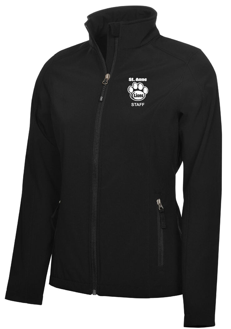 ST. ANNE STAFFWEAR - PAW EMB - COAL HARBOUR JACKET - ADULT
