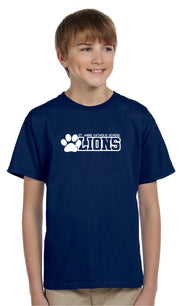 ST. ANNE SPIRITWEAR - LIONS - GILDAN HEAVY COTTON T SHIRT - YOUTH