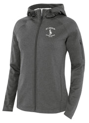 ST CECILIA STAFFWEAR - PTECH HOODED JACKET - LADIES