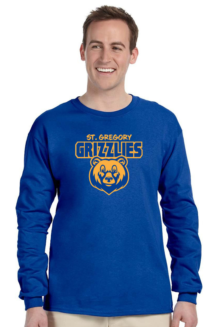 ST. GREGORY SPIRITWEAR - GILDAN COTTON LONGSLEEVE