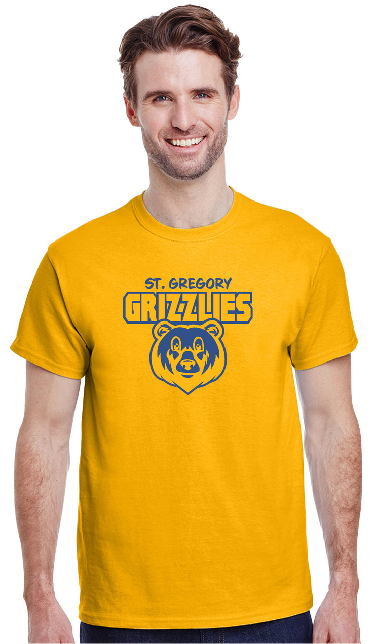 ST. GREGORY SPIRITWEAR - GILDAN COTTON TEE - ADULT