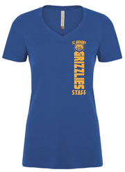 ST. GREGORY STAFFWEAR - ATC EUROSPUN V NECK TEE - ADULT