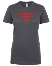 ST. GEORGE STAFFWEAR - NEXT LEVEL RINGSPUN TEE - LADIES