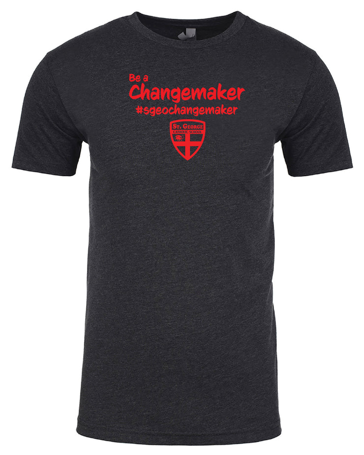 ST. GEORGE STAFFWEAR - NEXT LEVEL RINGSPUN TEE - MENS