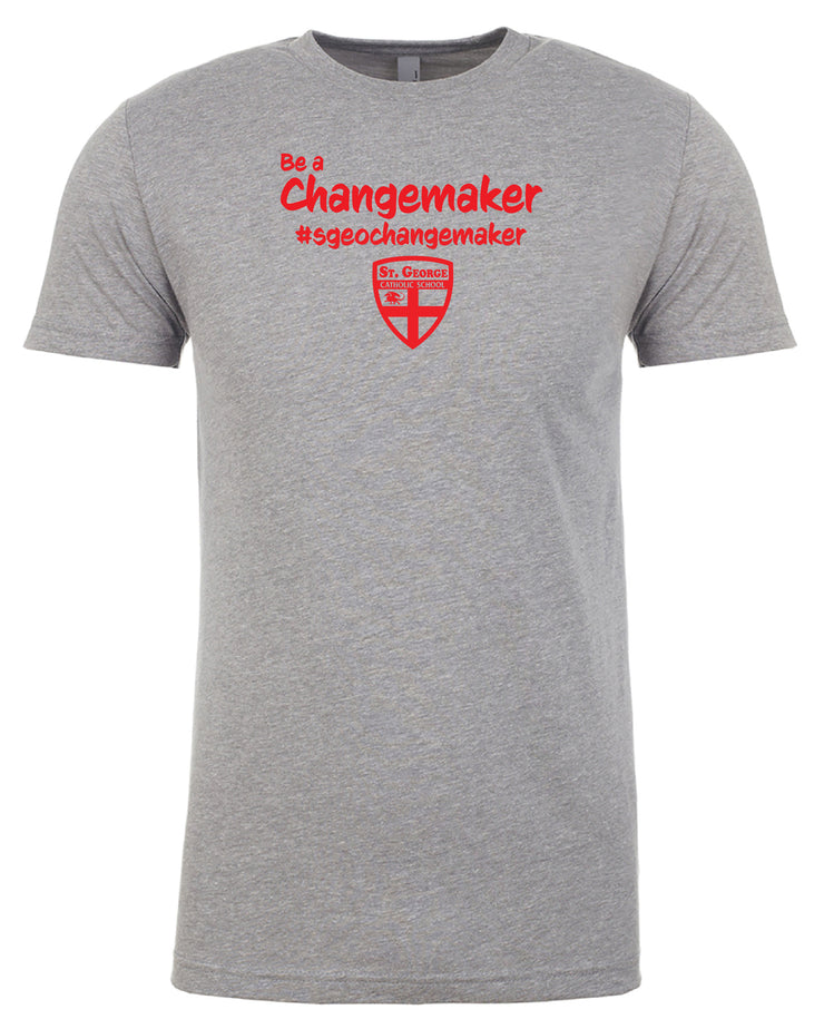 ST. GEORGE STAFFWEAR - NEXT LEVEL RINGSPUN TEE - MENS