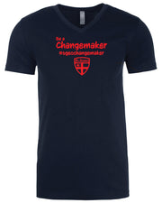 ST. GEORGE STAFF WEAR- UNISEX NEXT LEVEL RINGSPUN V-NECK