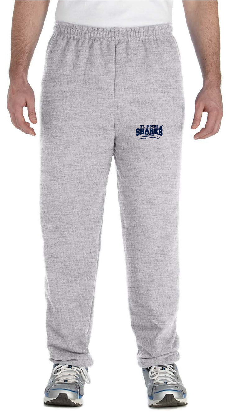 ST. ISIDORE STAFFWEAR- ADULT- GILDAN COTTON SWEATPANT