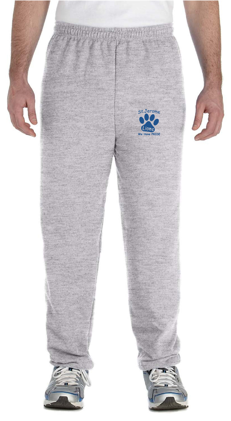 ST. JEROME SPIRITWEAR- ADULT- GILDAN COTTON SWEATPANT