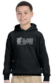 ST. JAMES SPIRITWEAR - YOUTH - GILDAN COTTON HOODIE