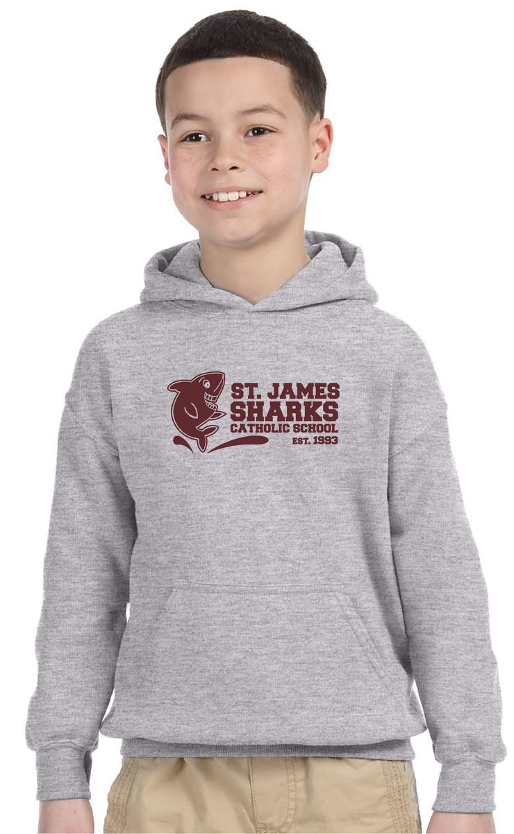ST. JAMES SPIRITWEAR - GILDAN COTTON HOODIE
