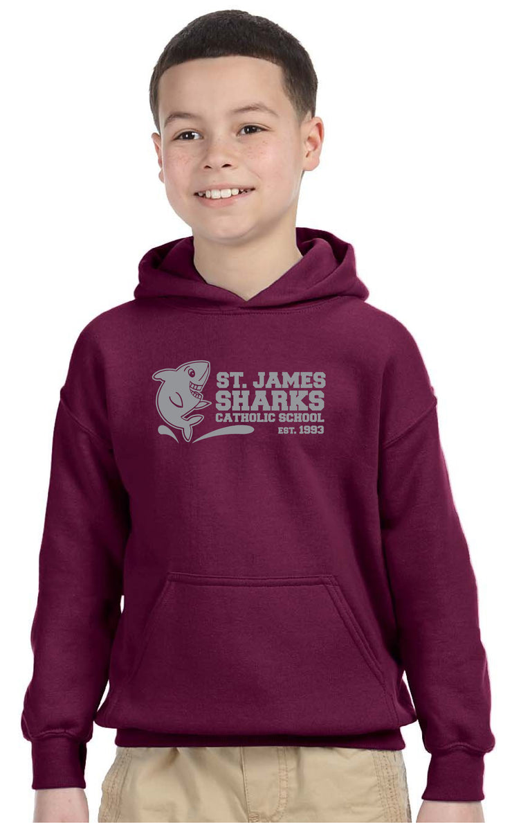 ST. JAMES SPIRITWEAR - GILDAN COTTON HOODIE