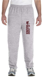 ST. JAMES SPIRITWEAR - GILDAN COTTON SWEATPANTS - ADULT