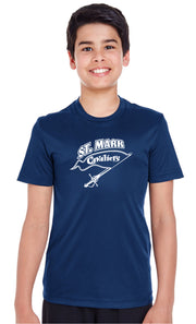 ST. MARK SPIRIT WEAR- YOUTH TEAM 365 PERFORMANCE TEE