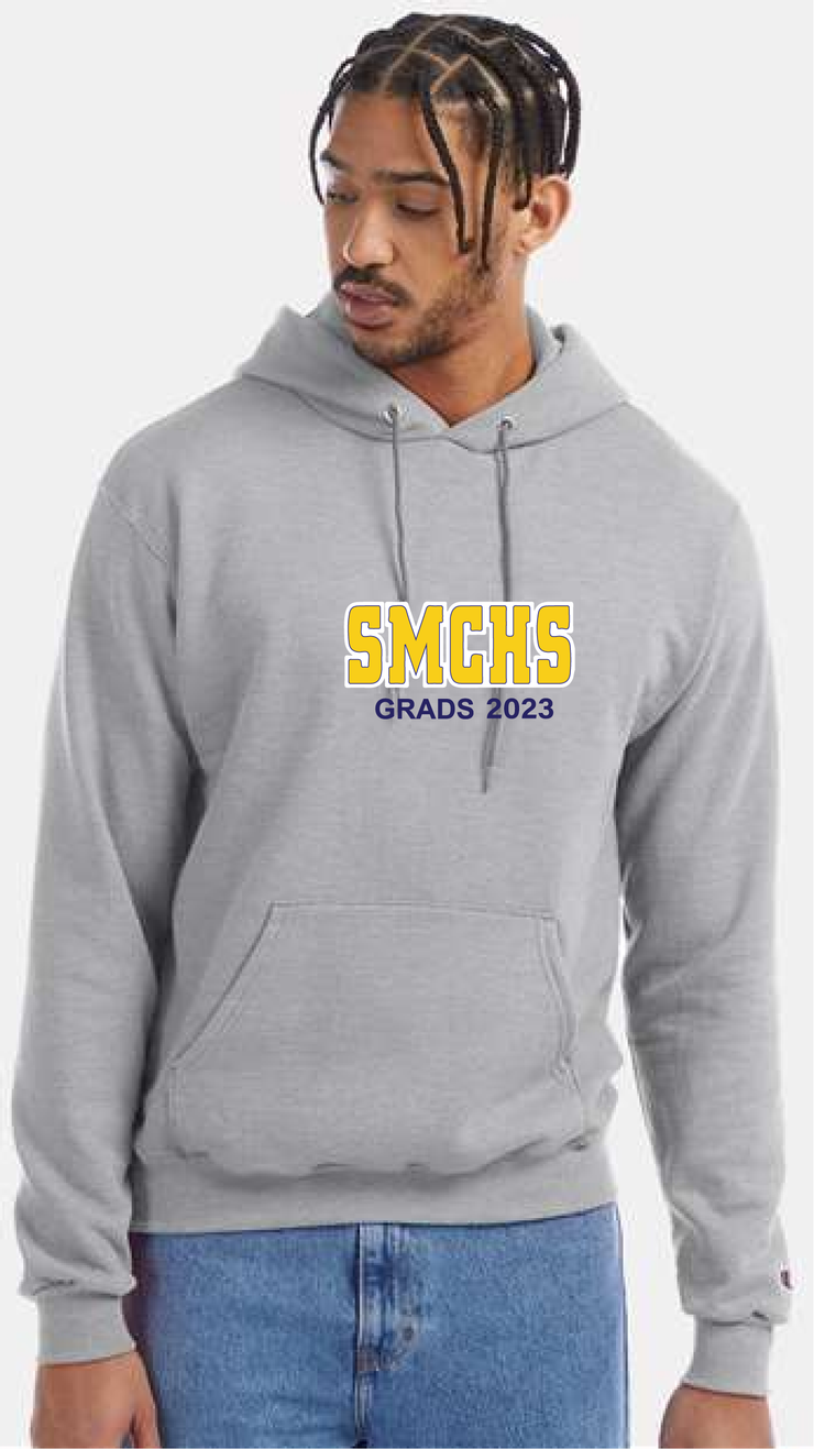 SMCHS GRADWEAR 2023- CHAMPION COTTON HOODIE
