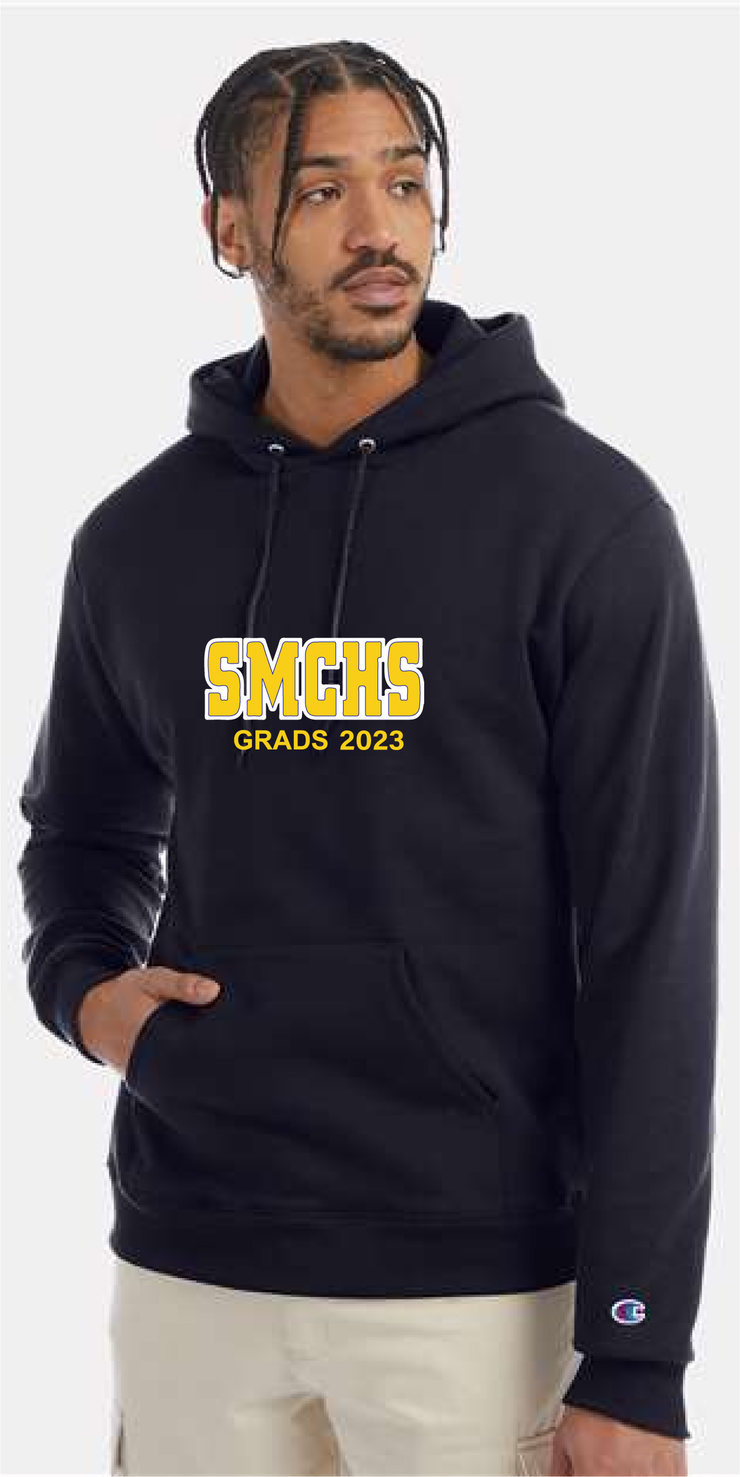 SMCHS GRADWEAR 2023- CHAMPION COTTON HOODIE