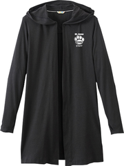 ST. ANNE STAFFWEAR - PAW EMBROIDERED LOGO - LADIES ASHLAND KNIT HOODED CARDI