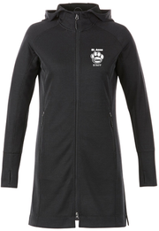 ST. ANNE STAFFWEAR - PAW EMB - ODELL KNIT ZIP HOODY - LADIES