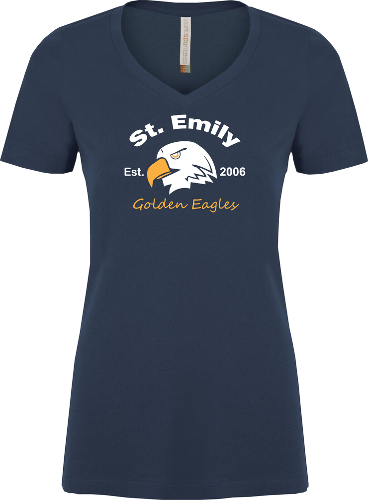 ST EMILY SPIRITWEAR - ATC LADIES EUROSPUN TEE