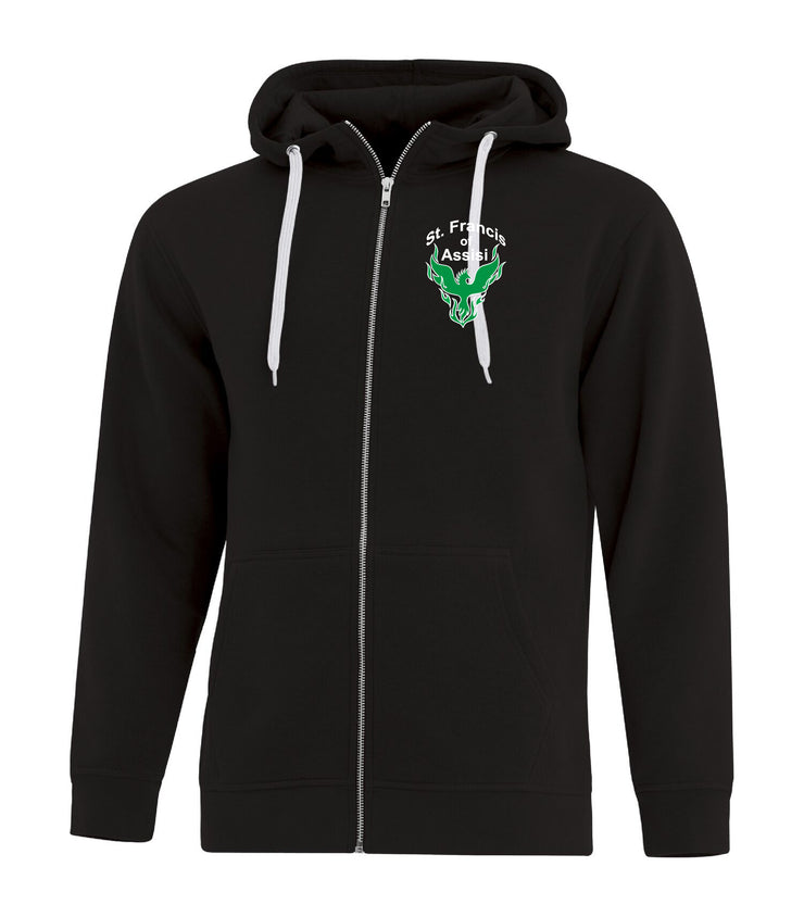 ST. FRANCIS OF ASSISI STAFFWEAR - ATC CORE FULL ZIP HOODIE - ADULT