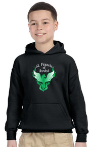 ST. FRANCIS OF ASSISI SPIRITWEAR - GILDAN HEAVY BLEND COTTON HOODIE - YOUTH