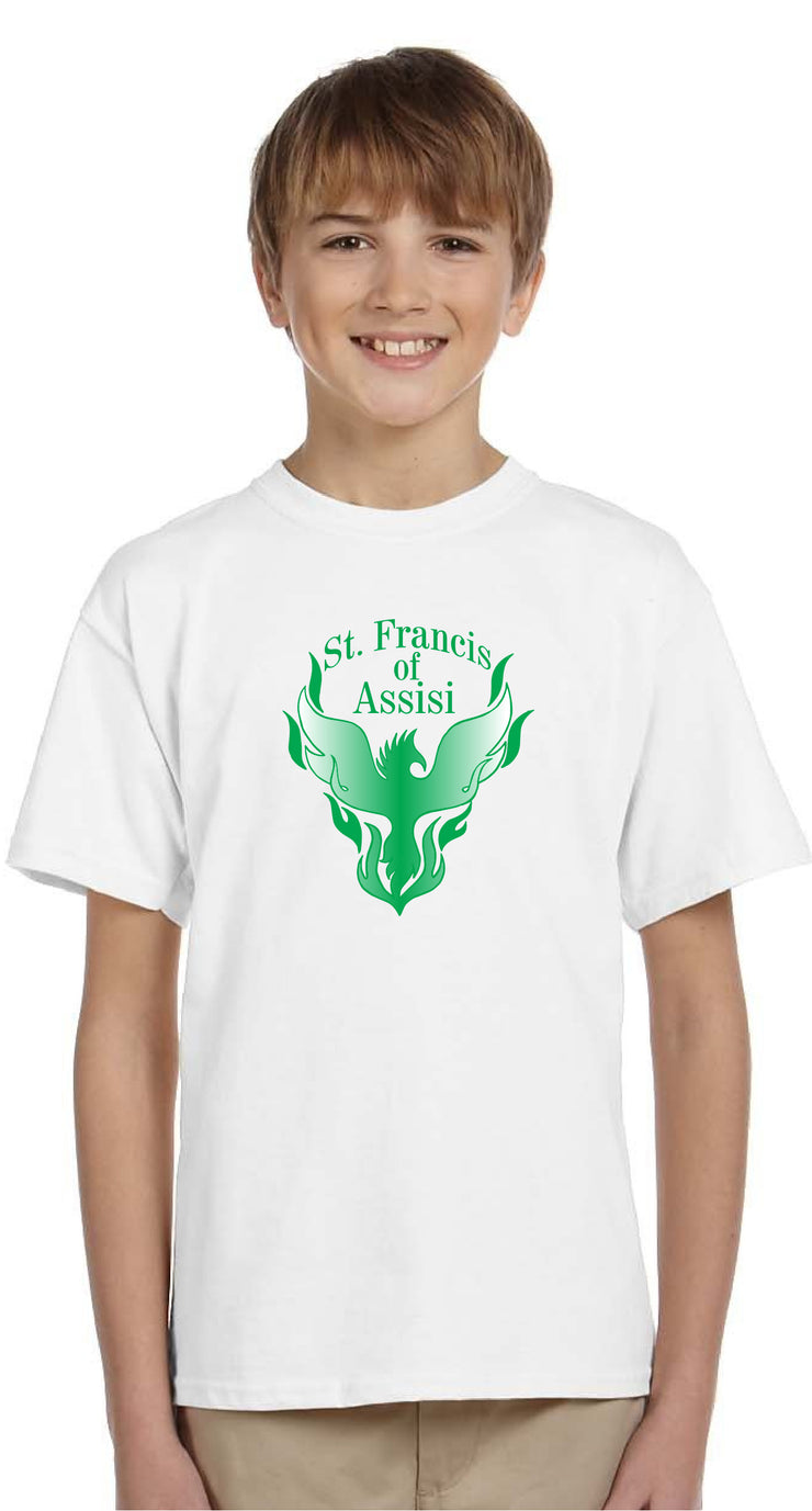 ST. FRANCIS OF ASSISI SPIRITWEAR - GILDAN COTTON TEE - YOUTH