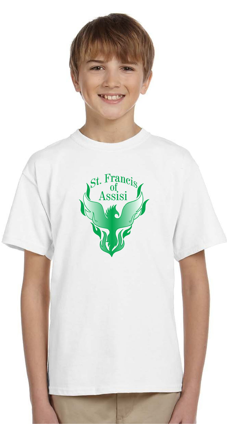 ST. FRANCIS OF ASSISI SPIRITWEAR-YOUTH- GILDAN COTTON TEE