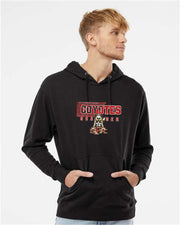 STFX SOCCER WEAR - INDEPENDENT TRADING CO MIDWEIGHT HOODIE - ADULT