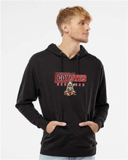 STFX SOCCER WEAR- INDEPENDENT TRADING CO MIDWEIGHT ADULT HOODIE
