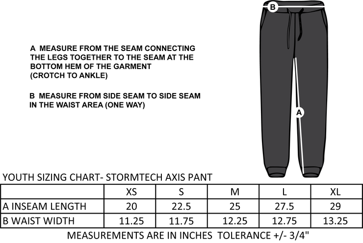 ARCAN TKD - YOUTH STORMTECH AXIS PANT - ADULT