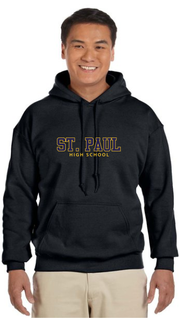 ST. PAUL SPIRITWEAR- ADULT GILDAN COTTON HOODIE - TWILL